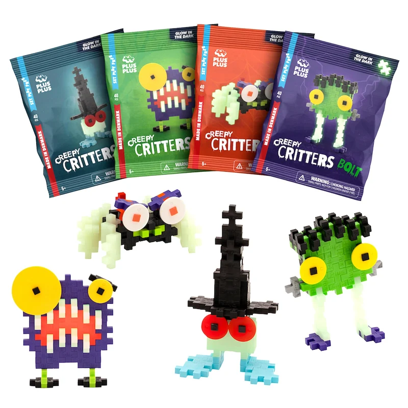 Creepy Critters PLUS-PLUS packet - one random style