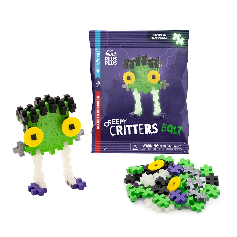 Creepy Critters PLUS-PLUS packet - one random style