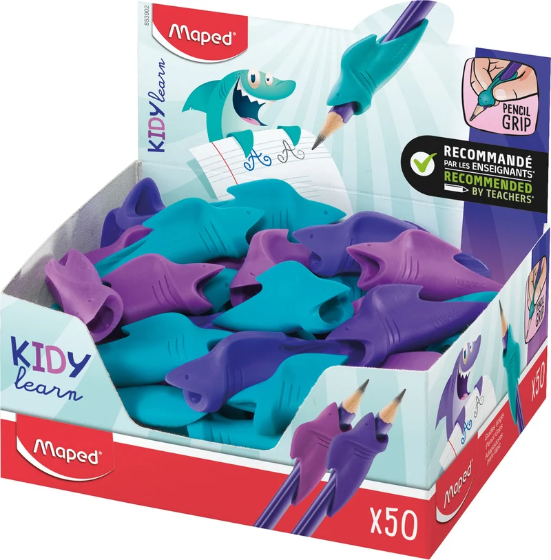 Kidy Learn Shark Ergonomic Pencil Grip- 1 random style