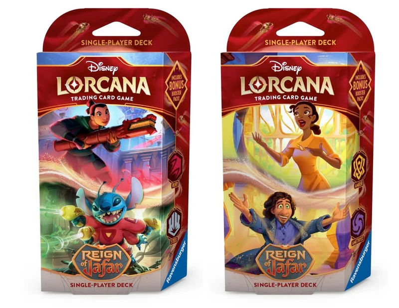 Disney Lorcana Reign of Jafar Starter Deck - 1 random style
