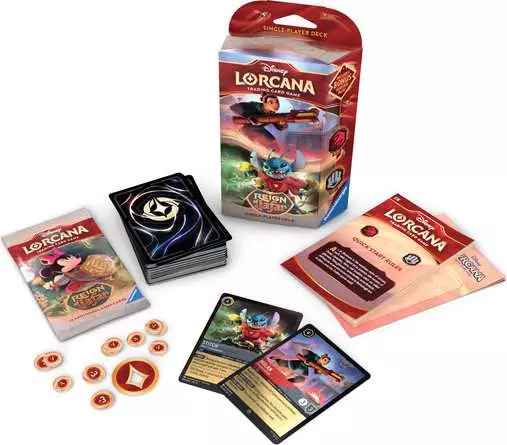 Disney Lorcana Reign of Jafar Starter Deck - 1 random style