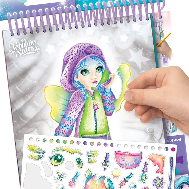 Nebulous Stars Pyjama Party Fashion Sketchbook, 1 Count