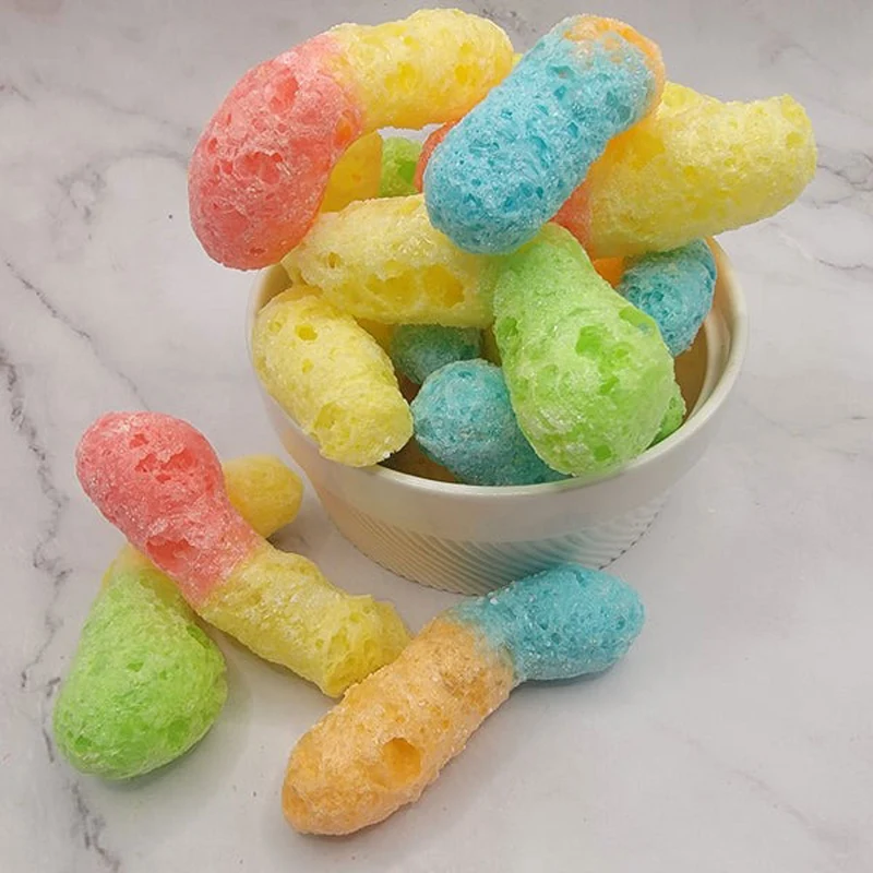 Freeze Dried Gummy Worms, 40g, 1 Count