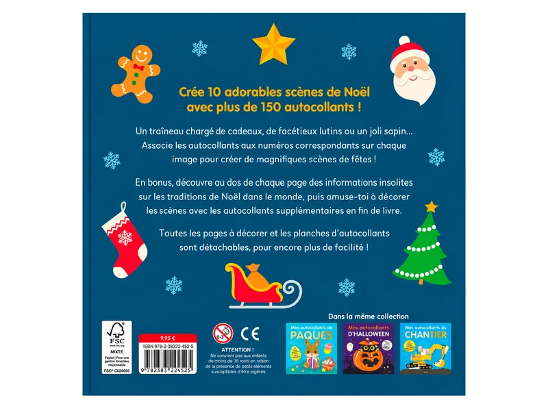 Mes autocollants de Noël - Kimane
