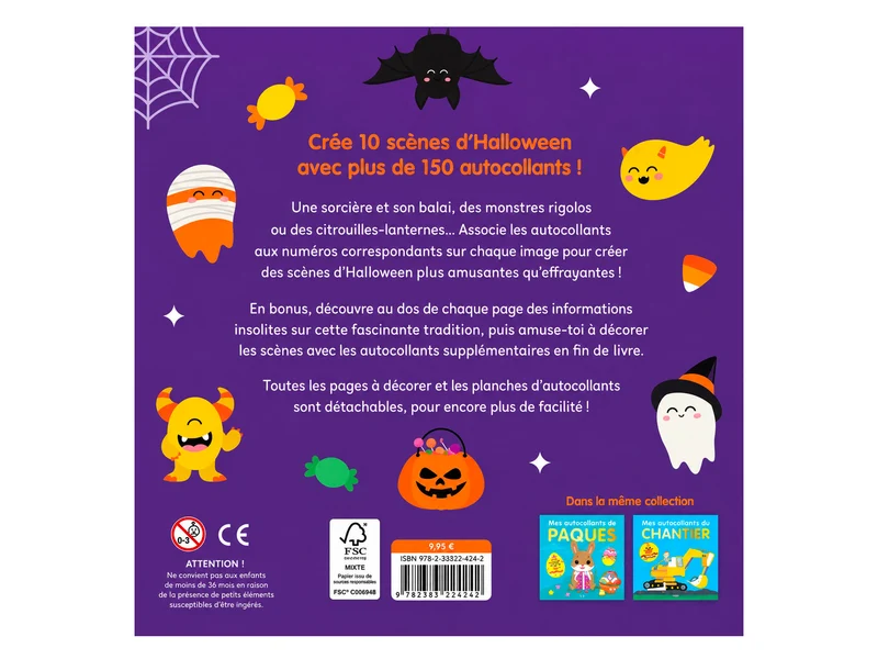 Mes autocollants d'Halloween - Kimane