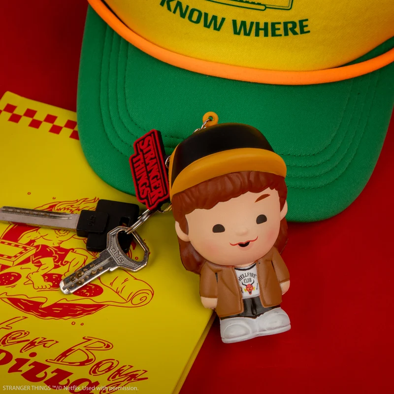 Dustin Squishy Keychain