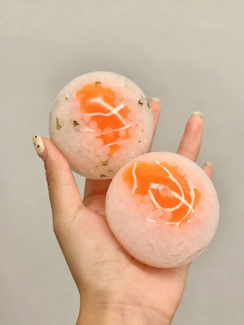 Stress Ball Salmon Rice Squishy Stress Relief Decompression Toy