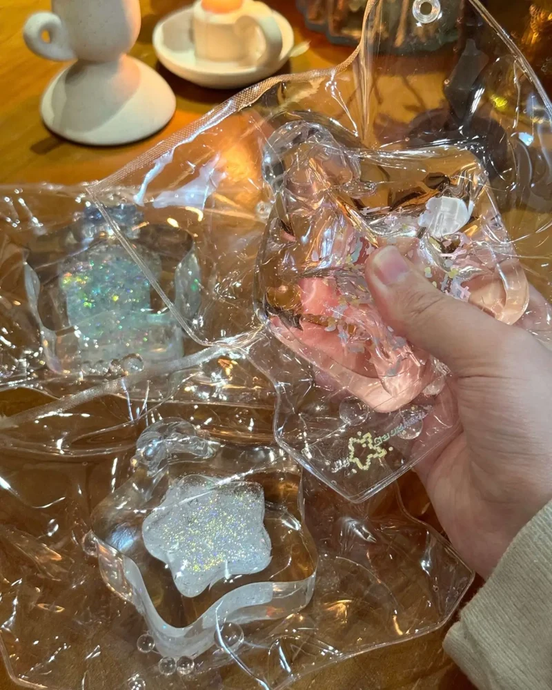 Transparent Wish Bottle Squishy Stress Relief Decompression Toy