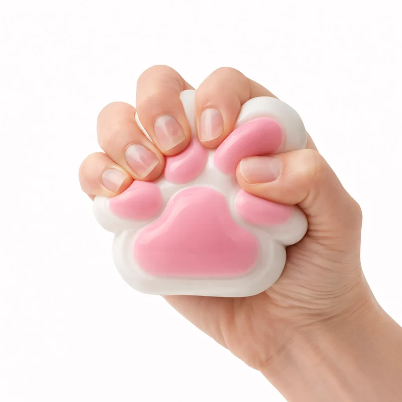 Squishy Patte de Chat Gluant