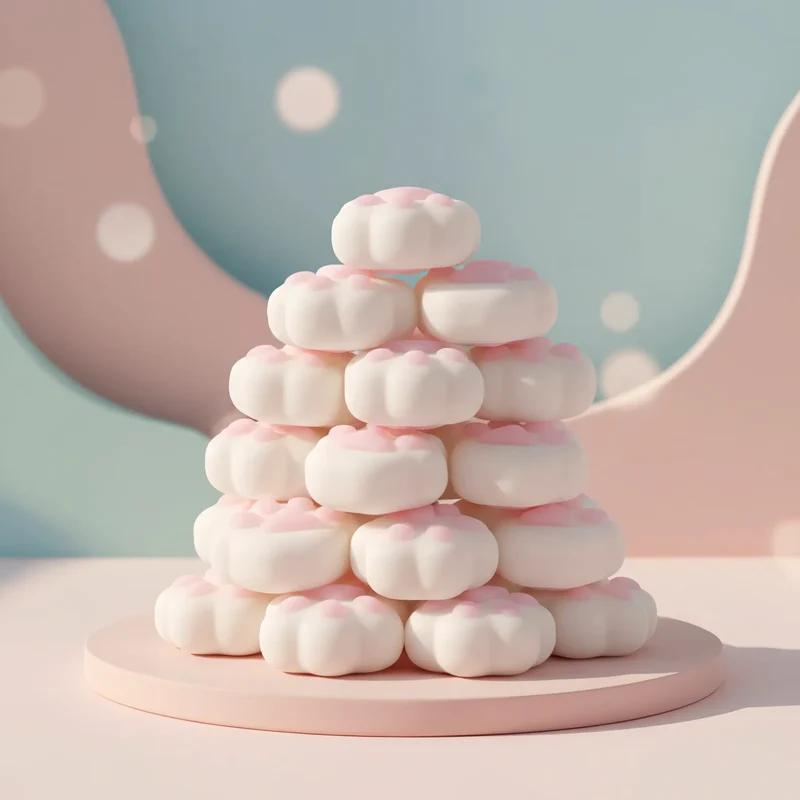 Squishy Mochi Patte de Chat