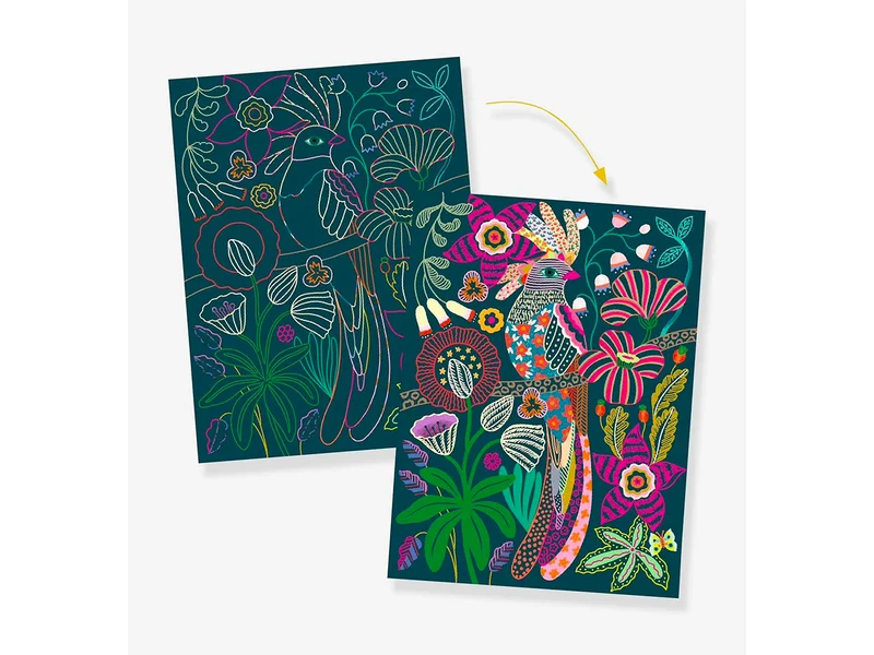 Cartes à gratter Rococo - Djeco