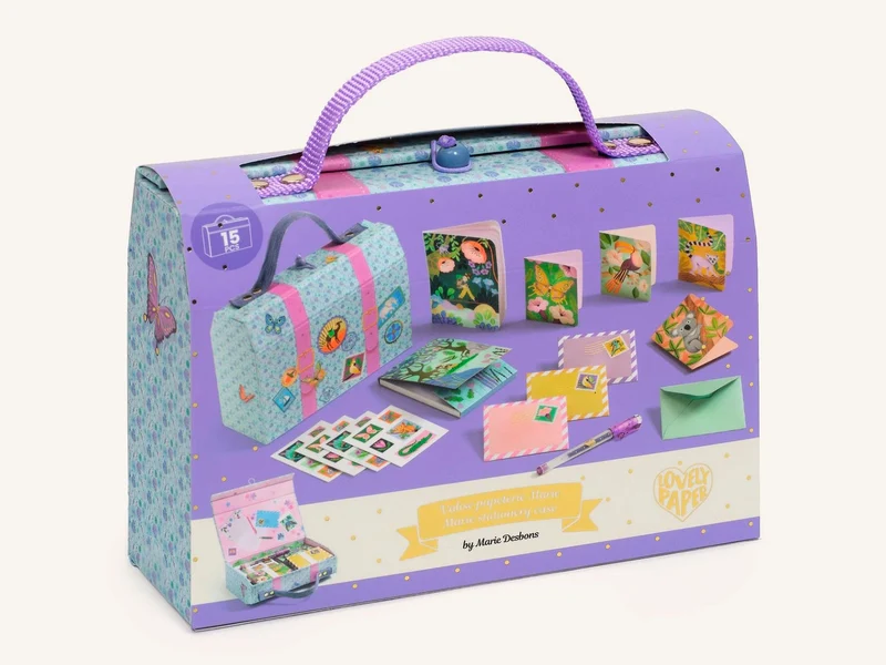 Valise papeterie Marie - Djeco