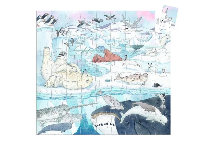 Puzzle Douceur polaire - Djeco