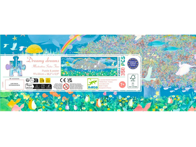 Puzzle Gallery Dreamy dreams - 350 pcs - Djeco