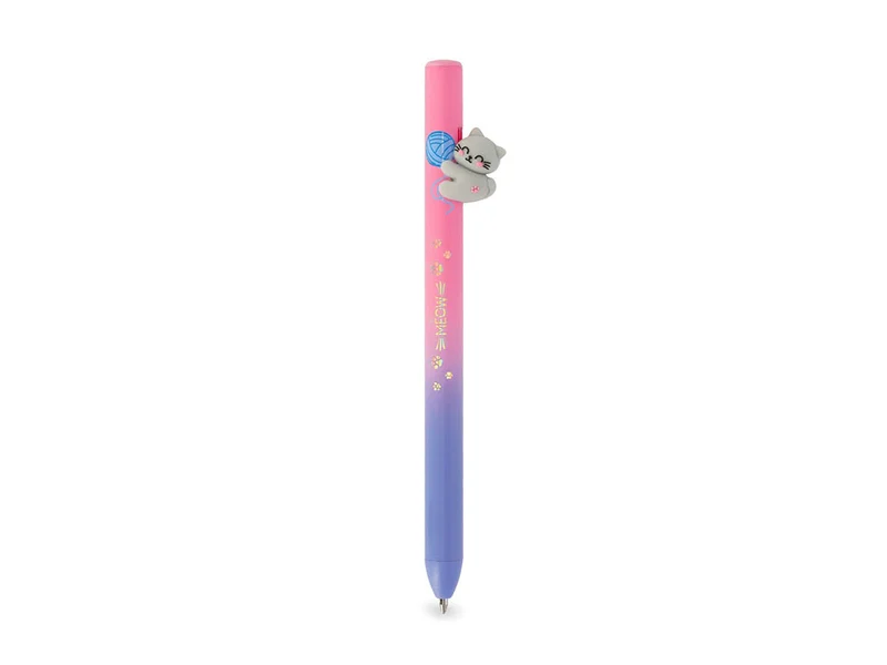 Stylo Free Hugs Retractable Ballpoint - Chat Kitty - Encre bleue