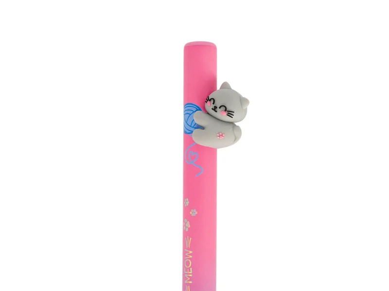 Stylo Free Hugs Retractable Ballpoint - Chat Kitty - Encre bleue