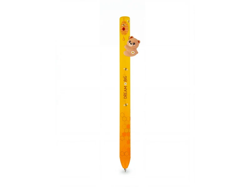 Stylo Free Hugs Retractable Ballpoint - Teddy Bear - Encre rouge