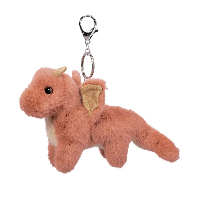 Pink Dragon Bag Charm