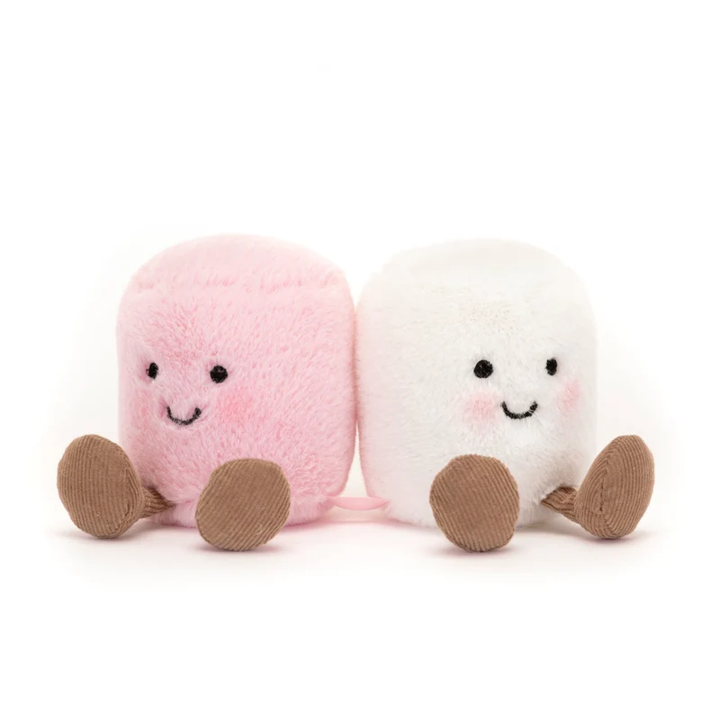 Jellycat Amuseable Pink & White Marshmallows