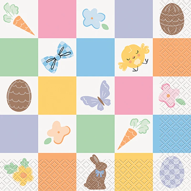 Easter Pals Large Lunch Napkins, 16 Count