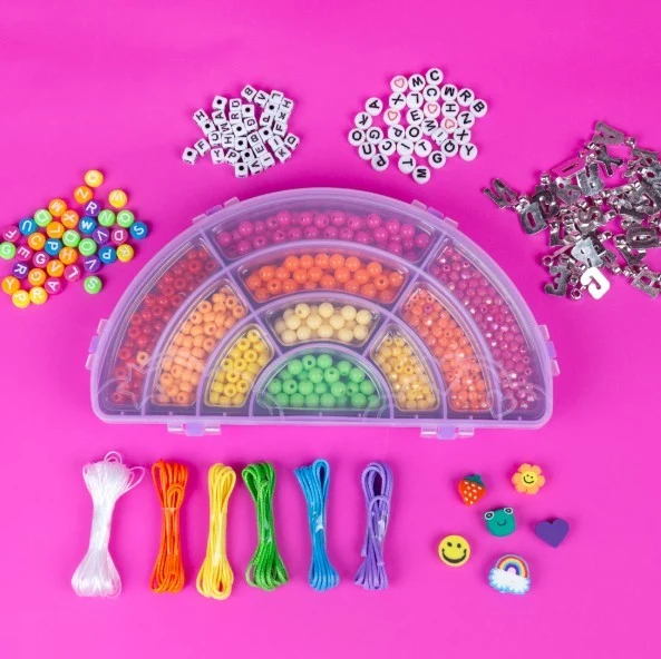 Just My Style Rainbow Jewelry Beads - Perles arc-en-ciel pour bijoux