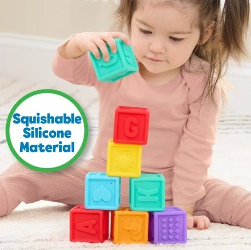 Playskool ABC Soft Stacking Blocks - Blocs ABC empilables souples