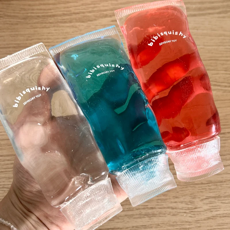 Clear Toothpaste Tube Stress Ball