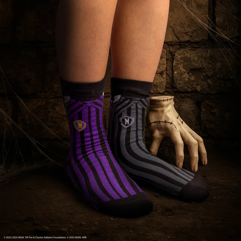 Set of 3 Wednesday Socks