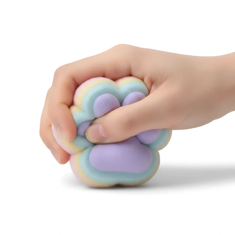 Jouet Squishy Patte de Chat