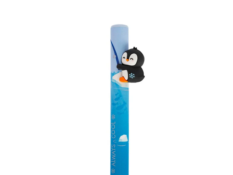 Stylo Free Hugs Retractable Ballpoint - Pingouin - Encre bleue