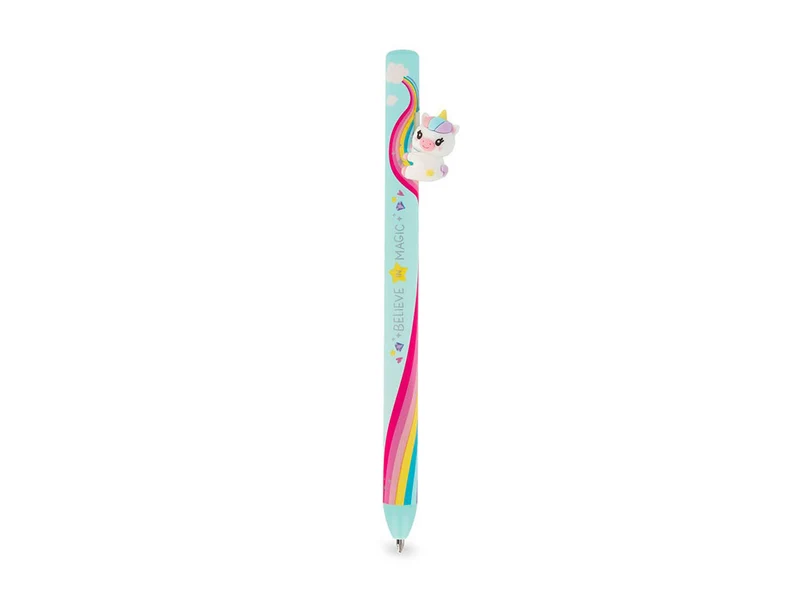 Stylo Free Hugs Retractable Ballpoint - Licorne - Encre rose