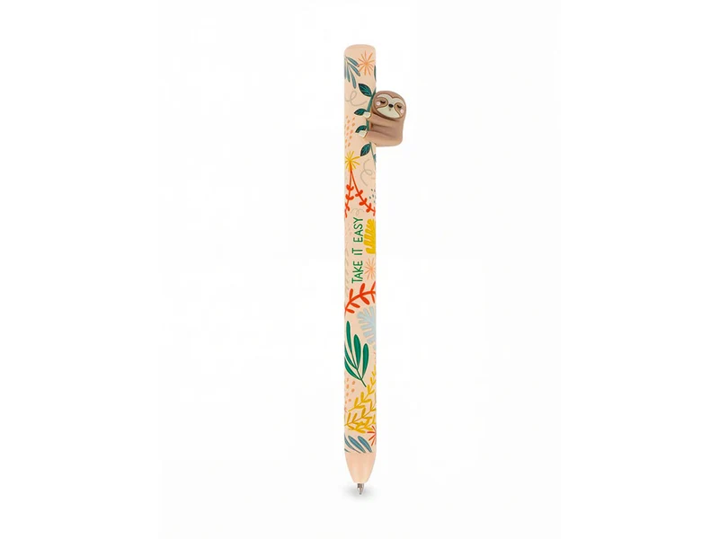 Stylo Free Hugs Retractable Ballpoint - Paresseux - Encre verte