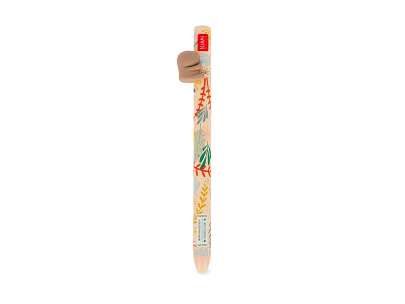 Stylo Free Hugs Retractable Ballpoint - Paresseux - Encre verte