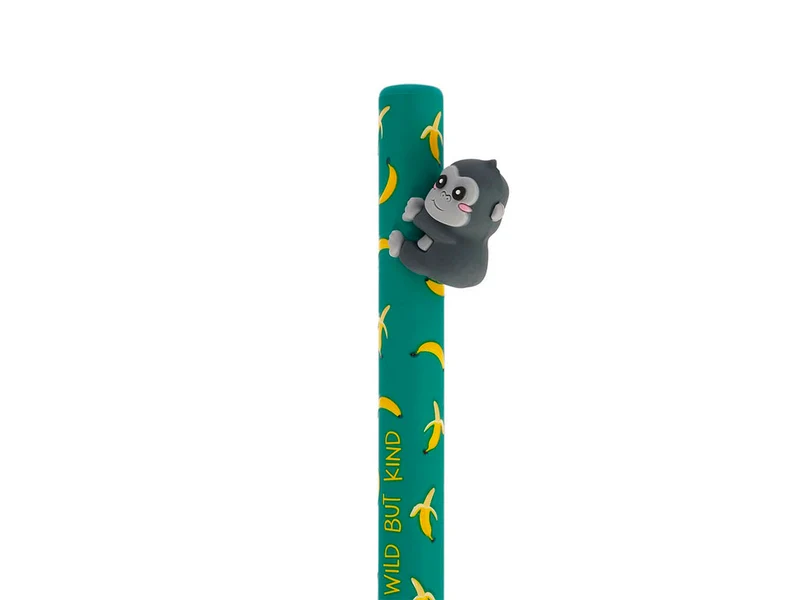Stylo Free Hugs Retractable Ballpoint - Gorille - Encre noire