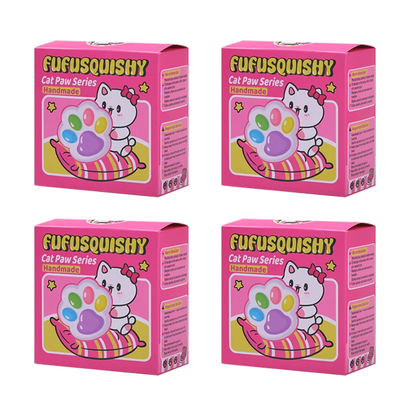 FUFUSQUISHY Cat Paw Squishy Blind Box