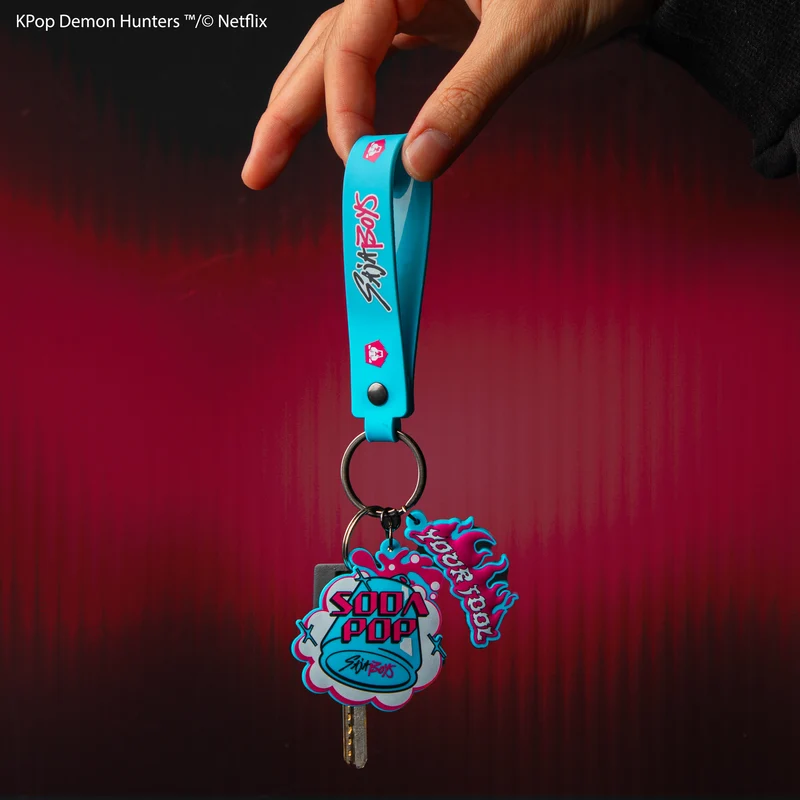 Soda Pop Wristlet Keychain