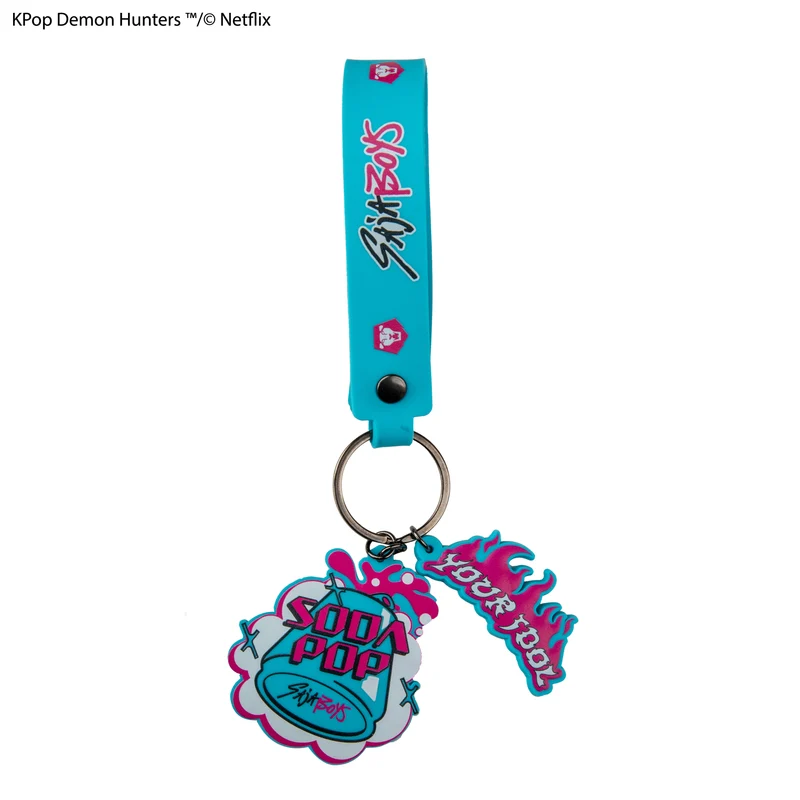 Soda Pop Wristlet Keychain