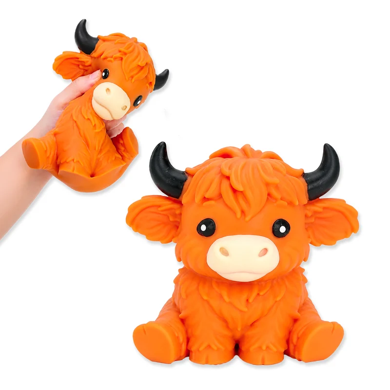Oh My Squish Jumbo Cow Squishy Toy, 1 Count