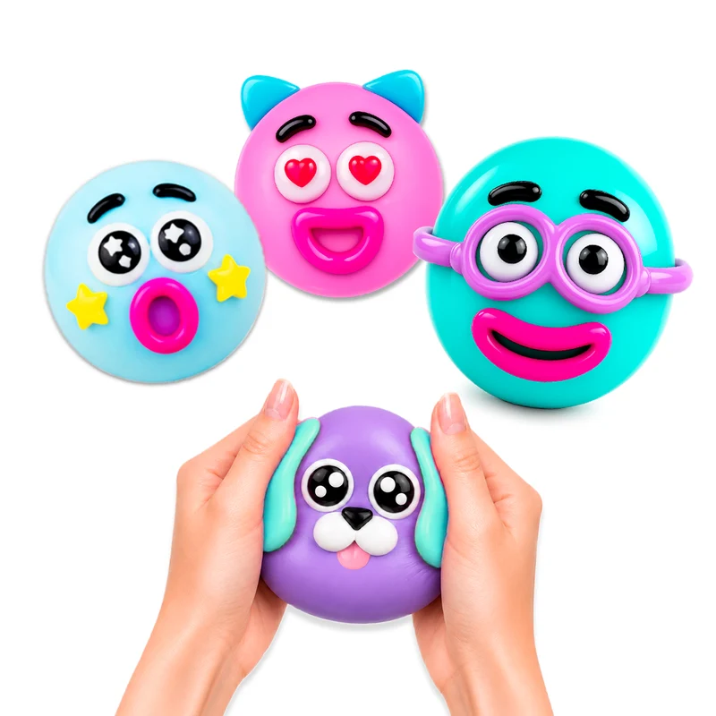 Colourful Squisher Toy, Assortment, 1 Count