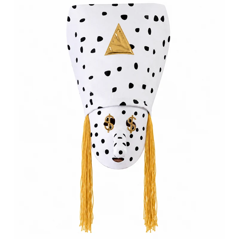 White Polka Dot Attack Accessory Kit for Adults