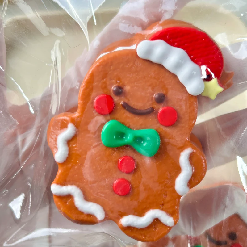 Santa Hat Gingerbread Man