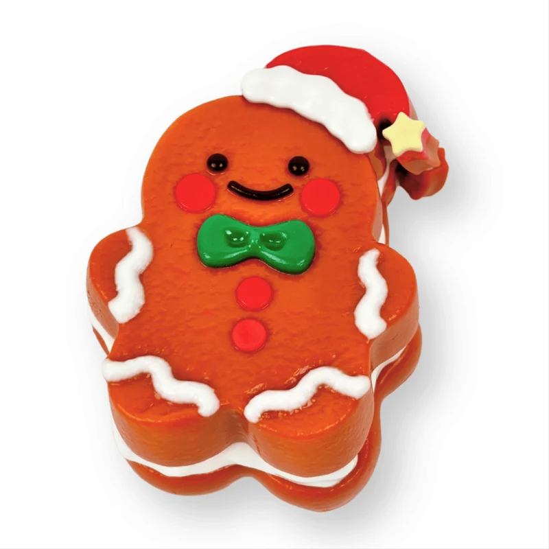 Santa Hat Gingerbread Man