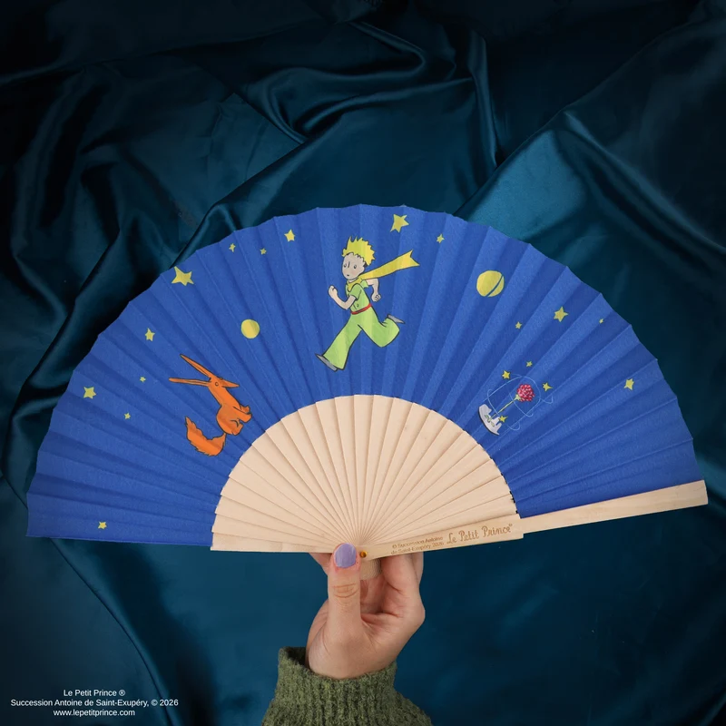 Le Petit Prince Wooden Fan