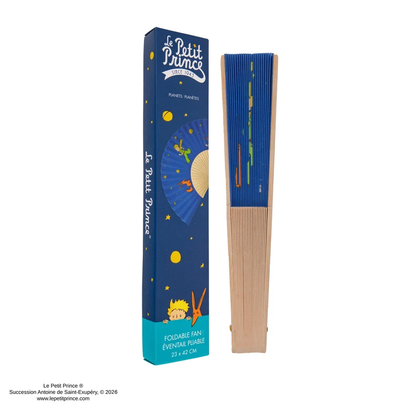 Le Petit Prince Wooden Fan