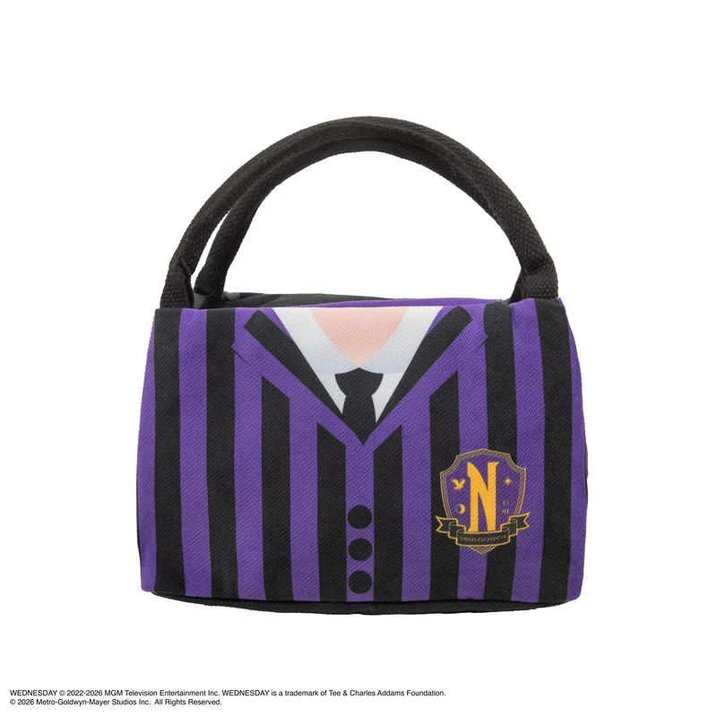 Nevermore Black & Purple Lunch bag