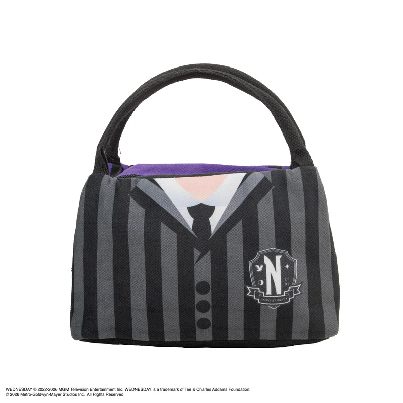 Nevermore Black & Purple Lunch bag