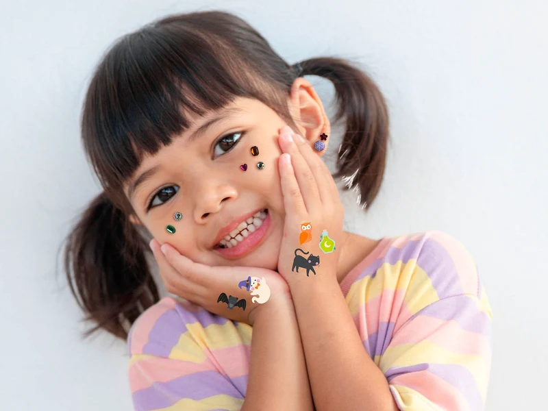 Kit face strass Total Look Halloween - Auzou
