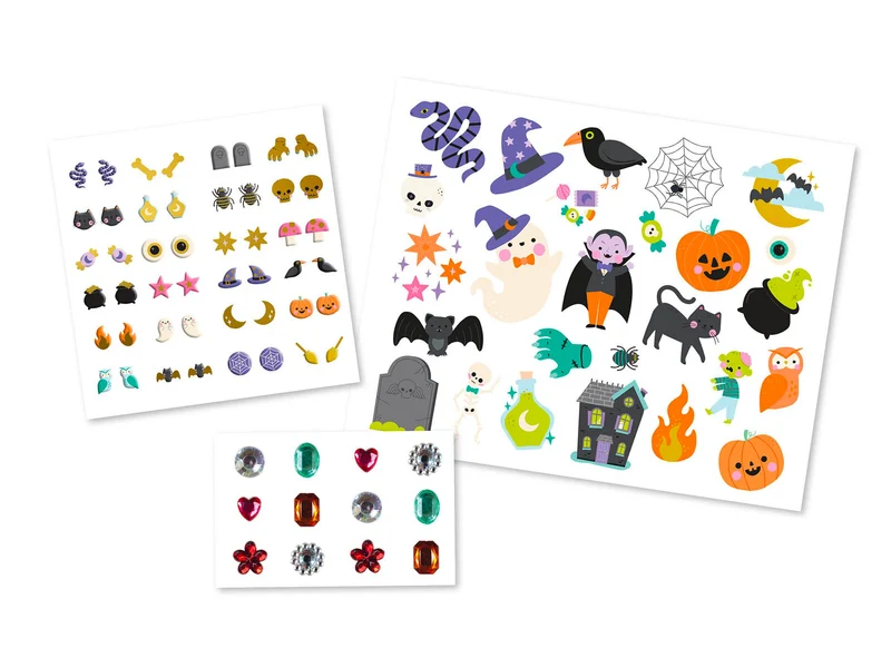 Kit face strass Total Look Halloween - Auzou