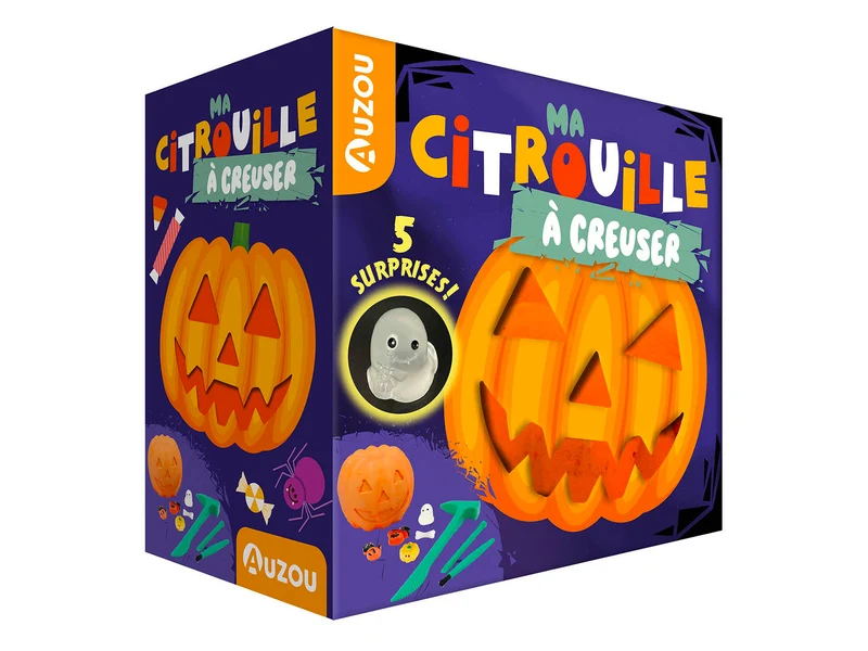 Ma Citrouille à Creuser - Auzou