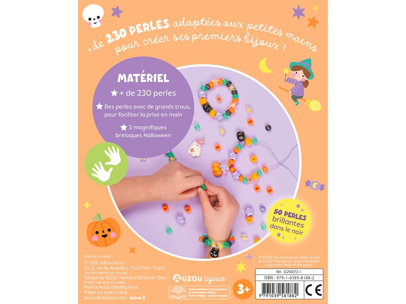 Mes Premiers Bijoux d'Halloween - Auzou